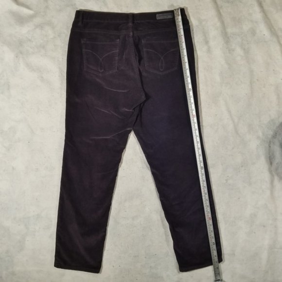 Calvin Klein Black Warm Fleece-Like Jeans - Picture 7 of 8